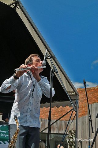 Pete at rye jazz festival